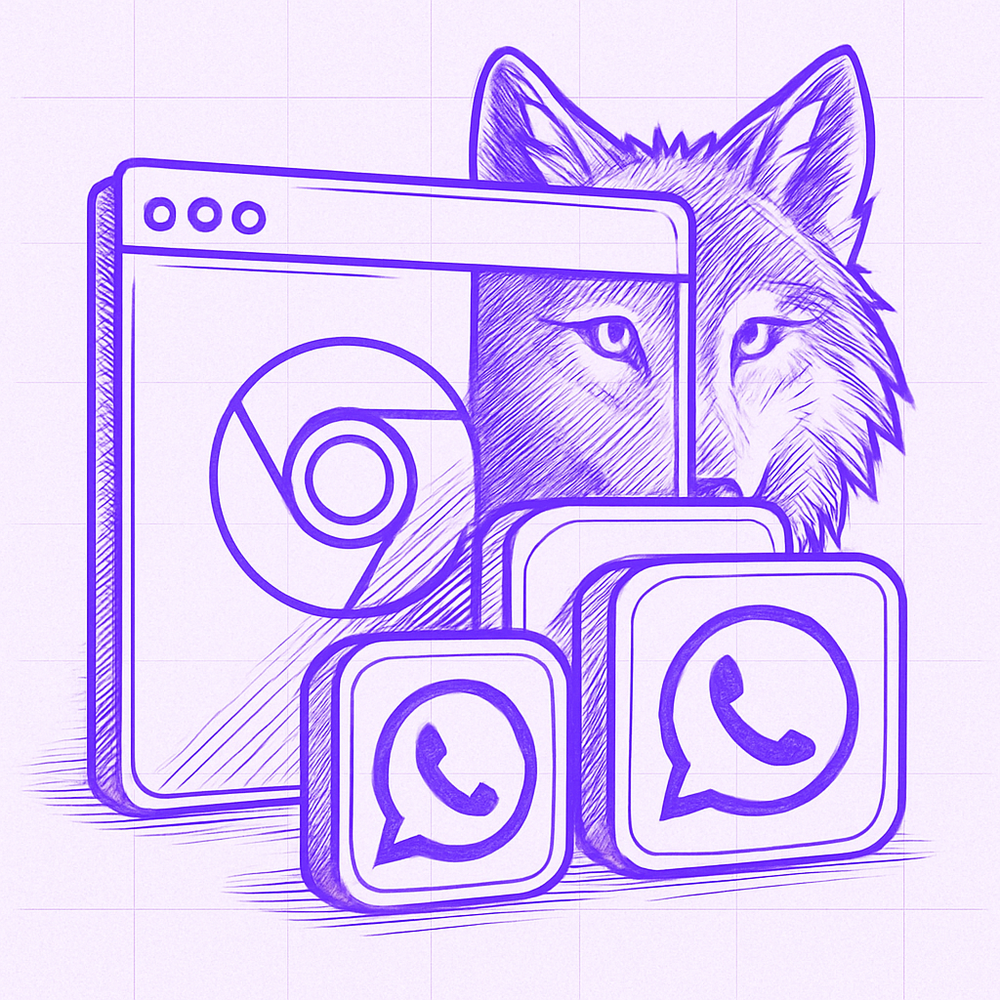 131 spamware Chrome extensions targeting WhatsApp artwork
