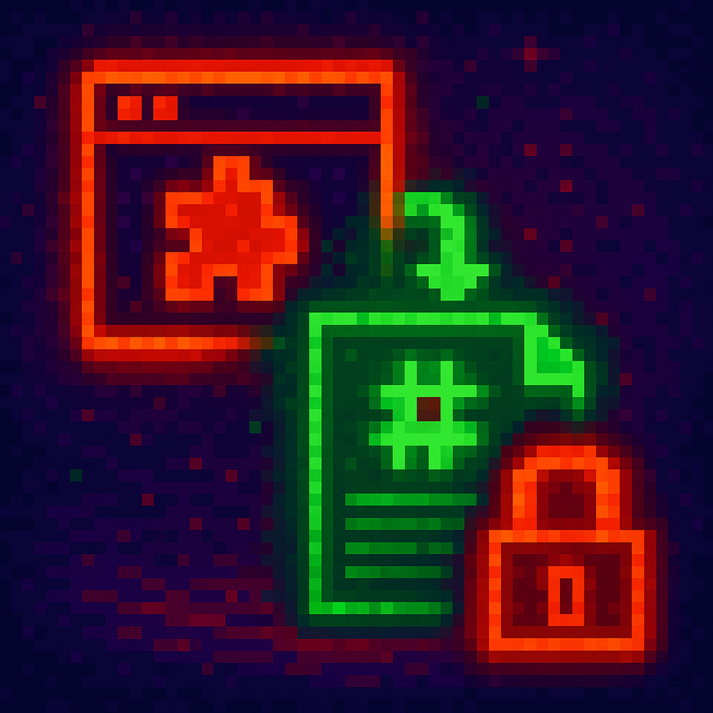 Malicious Chrome extension exfiltrates seed phrases artwork