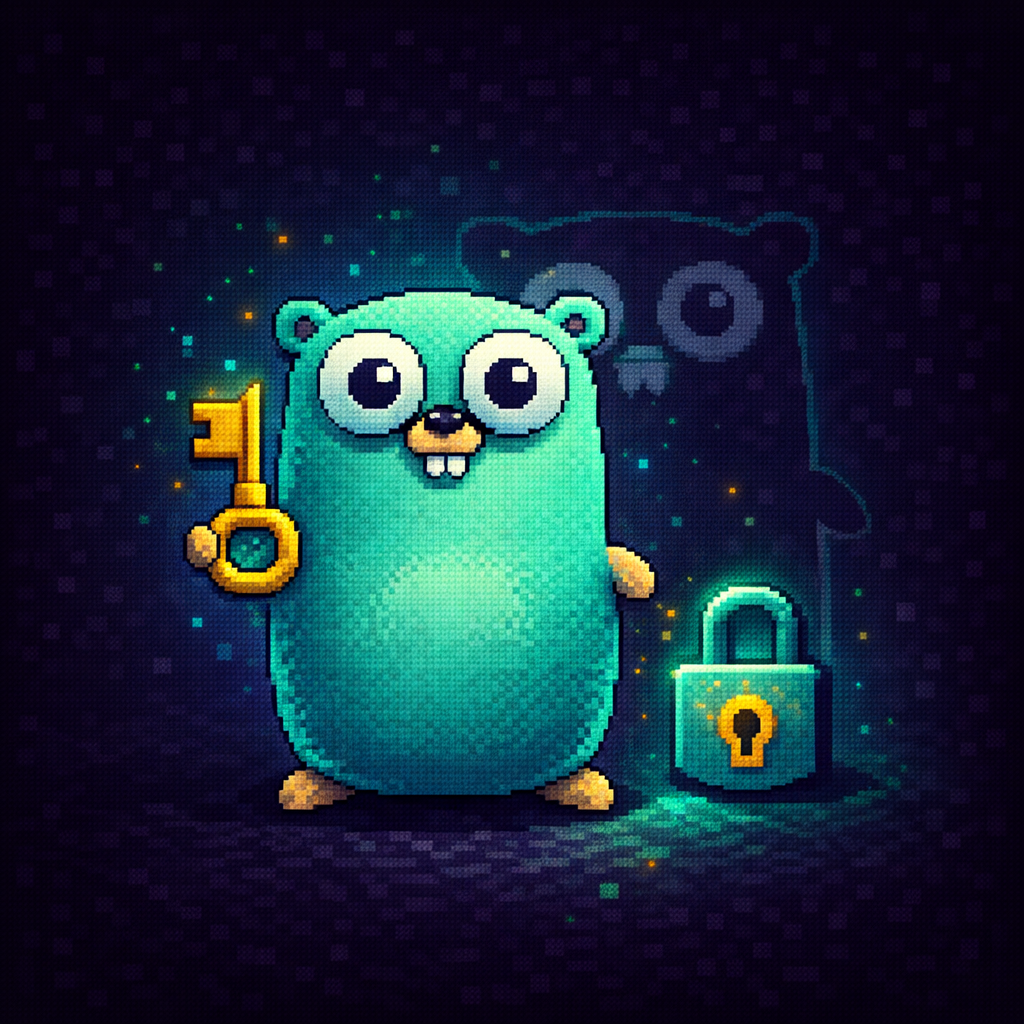 Malicious Go crypto module artwork
