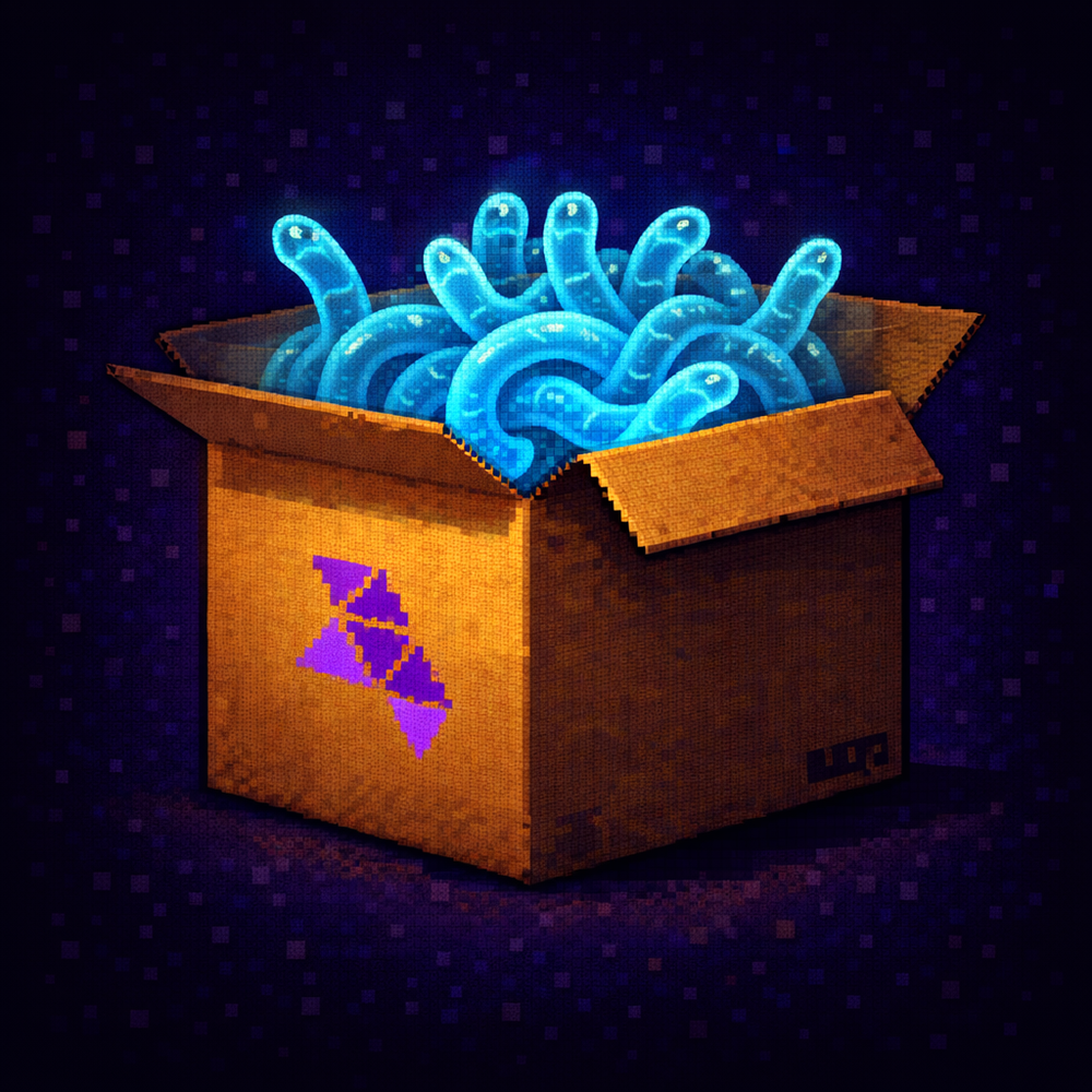 GlassWorm transitive dependency campaign artwork